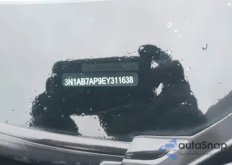 2014 Nissan Sentra Sv из США, поврежденный, VIN 3N1AB7AP9EY311638